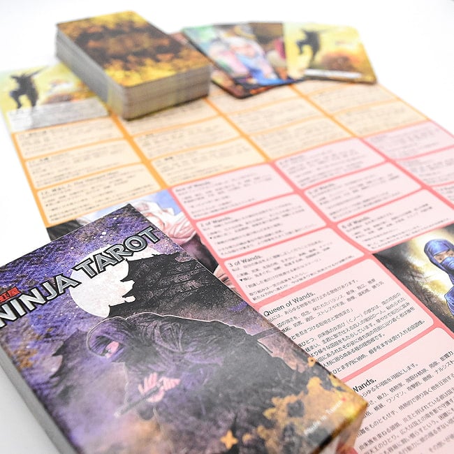 忍者 タロット - Ninja Tarot 3 - 素敵なカードです、あなたはなにを問いますか？