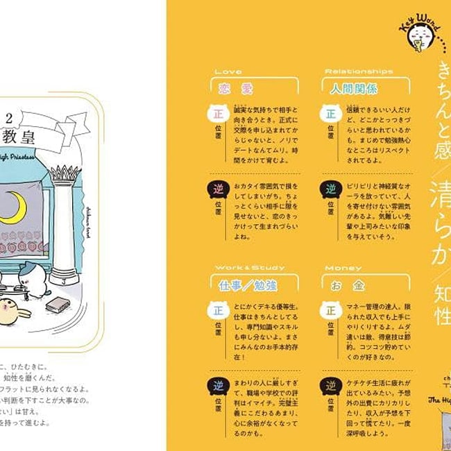 ちいかわ タロット - Chiikawa Tarotの商品写真 4枚目 カードの大きさはこのくらい。カードを持っている手は、手の付け根から中指の先までで約17cmです。