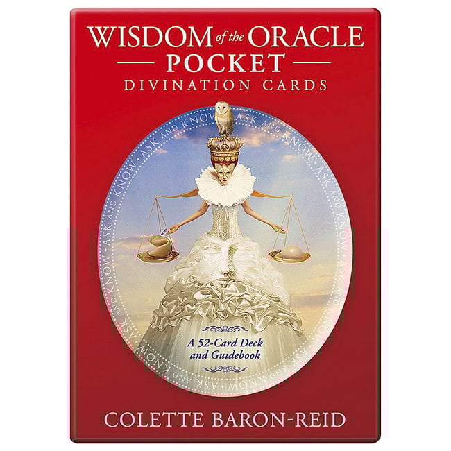 ウィズダムオラクルカード ポケット - Wisdom Oracle Cards Pocketの写真オラクルカード,占い,カード占い,タロット,スピリチュアル,自己探求,内なる声,ガイダンス,直感,金箔加工,アートワーク,決断サポート,毎日のリフレクション,魂の目的