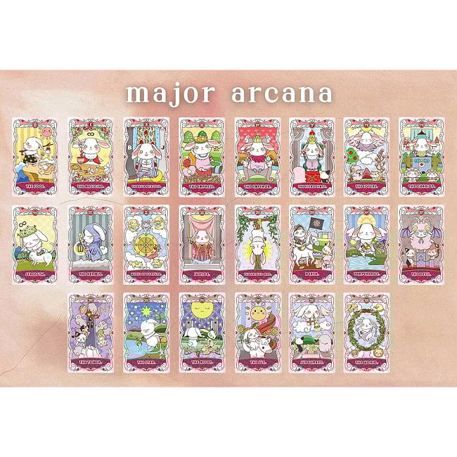 はぴらぶタロット - Happy Love Tarot 2 - 大アルカナ22枚