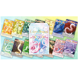 カラーセラピー ドラゴン オラクルカード - Color Therapy Dragon Oracle Cards - サブ4