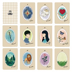 リボンコーヒーカード　ミニ - Ribbon Coffee Cards (Mini) - サブ2