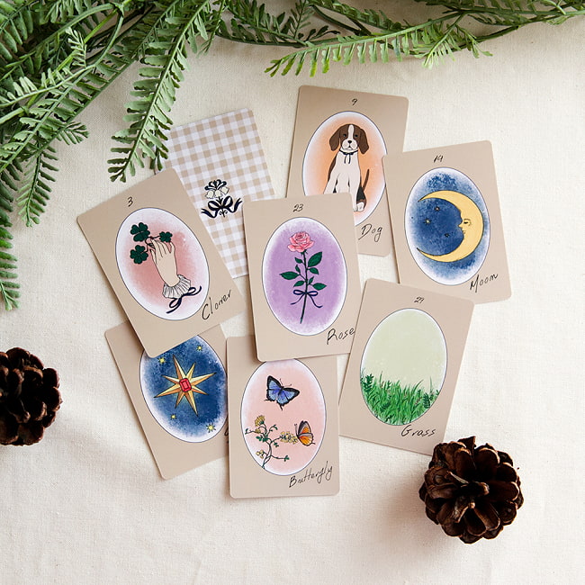 リボンコーヒーカード - Ribbon Coffee Cards 5 - 扱いやすい大きさです