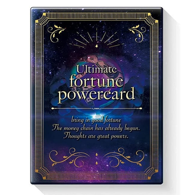ウルティメイトフォーチュンパワーカード - Ultimate Fortune Power Cardsの写真占い,カード,タロット,オラクル,ルノルマン,スピリチュアル,日本語