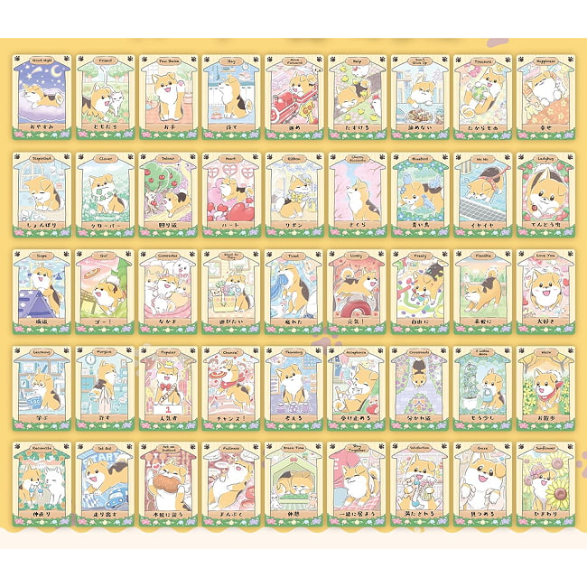 柴犬ラッキーオラクルカード - Shiba Inu Lucky Oracle Cards 2 - すてきなカードです