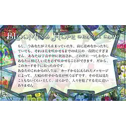 ブルーミングホープ オラクルカード - Blooming Hope Oracle Cards - サブ5