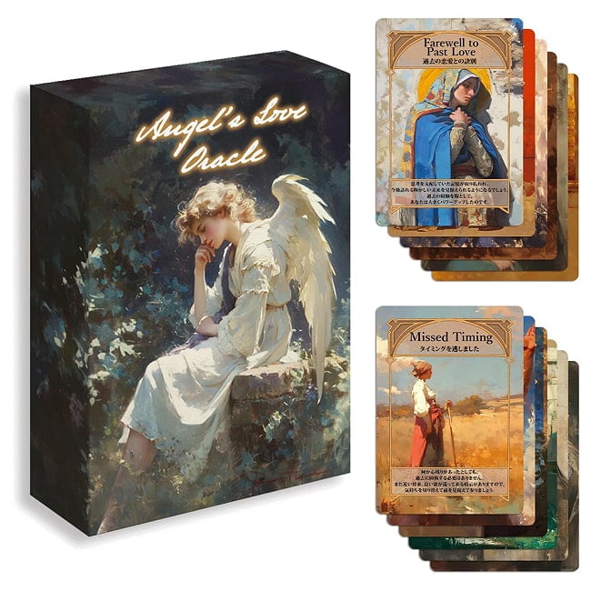 エンジェル ラブ オラクルカード - Angel Love Oracle Cardの写真占い,カード,タロット,オラクル,ルノルマン,スピリチュアル,日本語