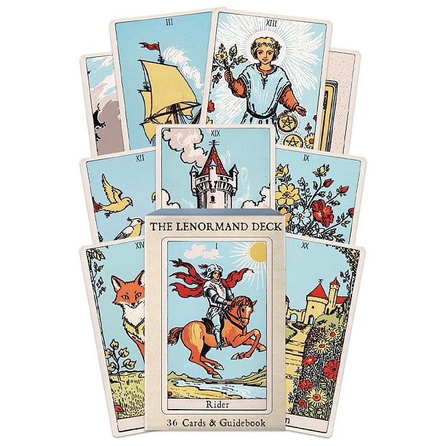 THE GOLDEN LENORMAND　黄金の夜明け団ルノルマン - THE GOLDEN LENORMAND Golden Dawn Lenormand Rider Edition (with I 2 - すてきなカードです