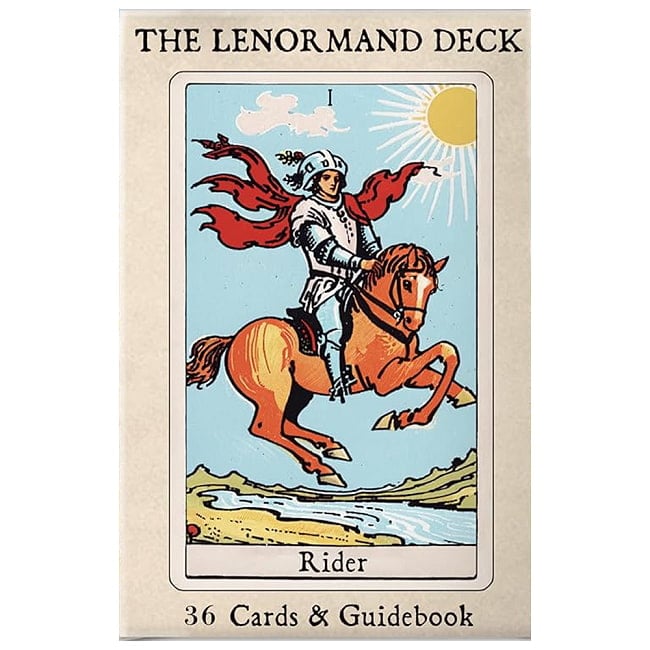 THE GOLDEN LENORMAND　黄金の夜明け団ルノルマン - THE GOLDEN LENORMAND Golden Dawn Lenormand Rider Edition (with Iの写真占い,カード,タロット,オラクル,ルノルマン,スピリチュアル,日本語
