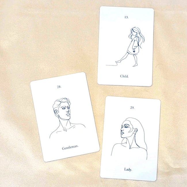 ラインアートルノルマン - Line Art Lenormand 2 - すてきなカードです