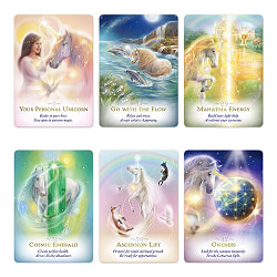 マジックオブユニコーンオラクルカード 日本語解説書付き - Magic of the Unicorn Oracle Cards with Japanese Instructions - サブ3