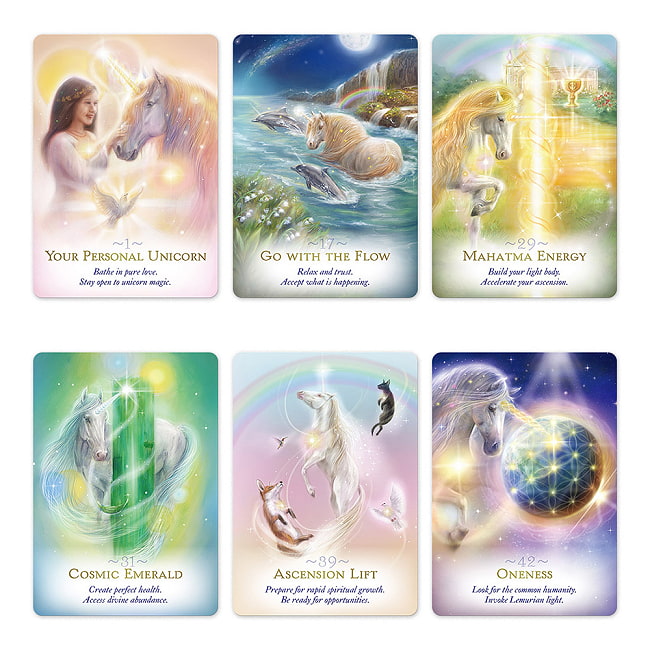 マジックオブユニコーンオラクルカード 日本語解説書付き - Magic of the Unicorn Oracle Cards with Japanese Instructions 3 - 素敵なカードです