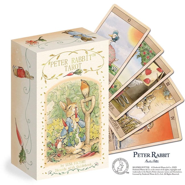 ピーターラビット タロット − Peter Rabbit Tarotの写真占い,カード,タロット,オラクル,ルノルマン,スピリチュアル,日本語