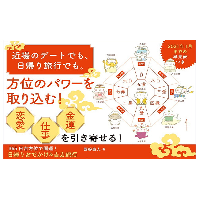 日帰りおでかけ＆吉方位旅行 - Improve your luck with auspicious directions 365 days a year! Day trips and auspicio 2 - すてきなカードです