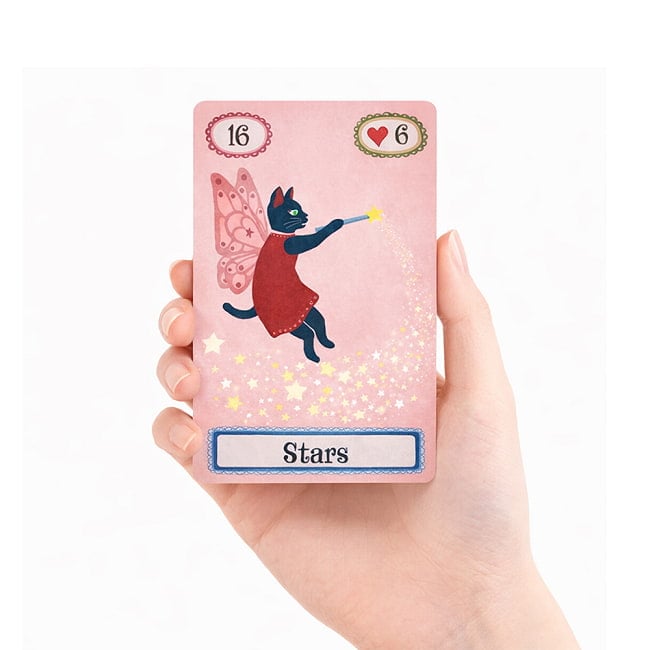 猫妖精ルノルマンカード - Cat Fairy Lenormand Cards 4 - 扱いやすい大きさです