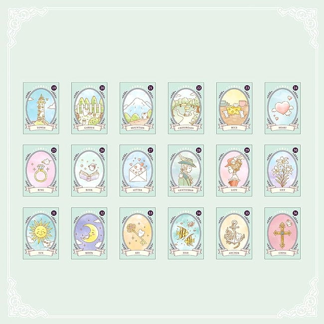 しろふわくんルノルマン - Shirofuwa-kun Lenormand 3 - あなたはなにを問いますか？