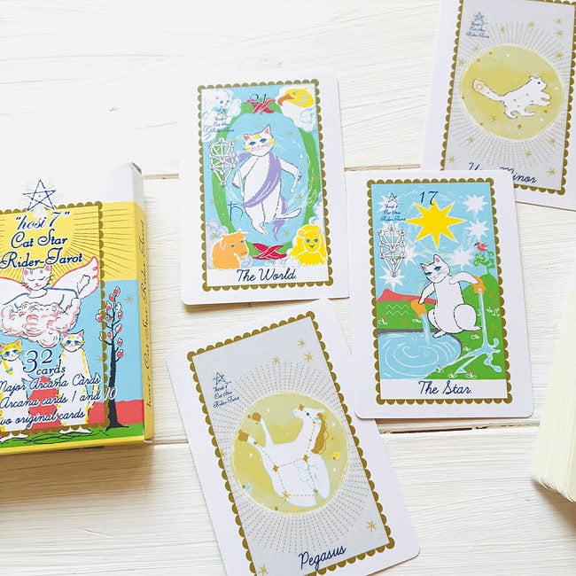 hosi7キャットスターライダータロット - hosi7 Cat Star Rider Tarot 3 - あなたはなにを問いますか？