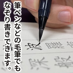 大きく書ける写経紙 般若心経なぞり書き写経紙20枚 - Large Format Heart Sutra Tracing Sheets (20 Sheets) - サブ2
