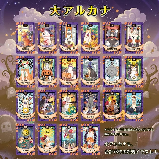 ドリーミングキャットタロット マジカル ファンタジ - Dreaming Cat Tarot Magical Fantasy 3 - あなたはなにを問いますか？