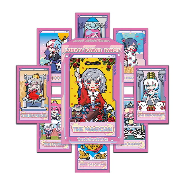 ルナズ かわいい タロット 寺田てら エディション - LUNAs Kawaii TAROT Terada Tera Editionの写真