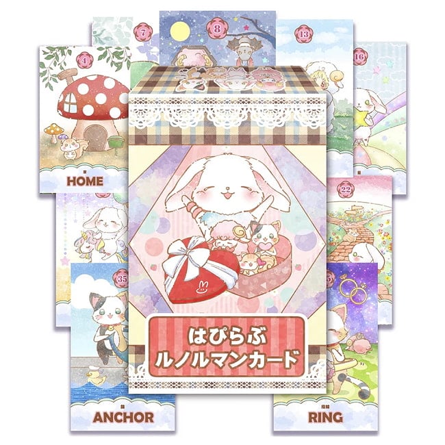 はぴらぶ ルノルマンカード　うさとこWhite先生監修 - Happy Love Lenormand Cards (Supervised by Usatoko White)の写真