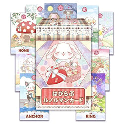 はぴらぶ ルノルマンカード　うさとこWhite先生監修 - Happy Love Lenormand Cards (Supervised by Usatoko White)の商品写真