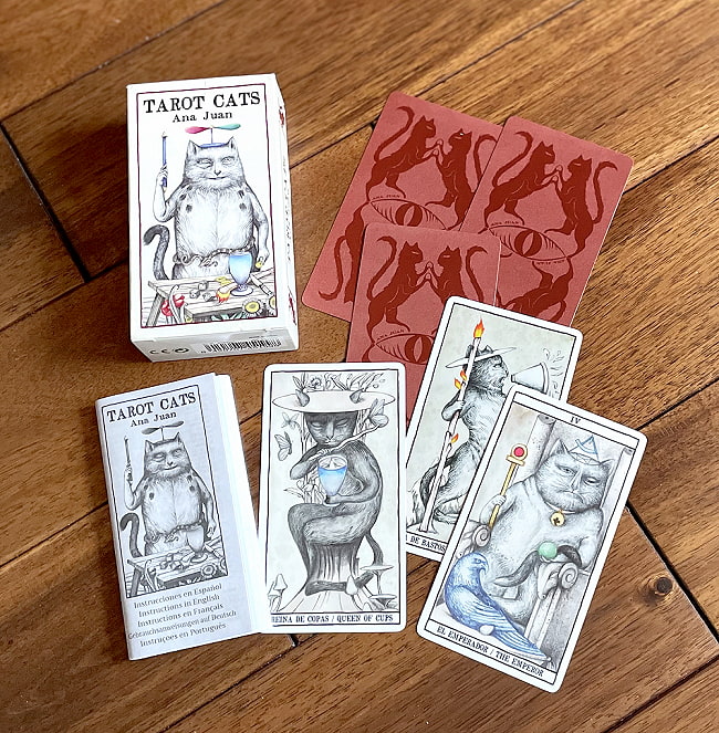 タロット キャッツ - Tarot Cats  2 - カードはこのような感じ