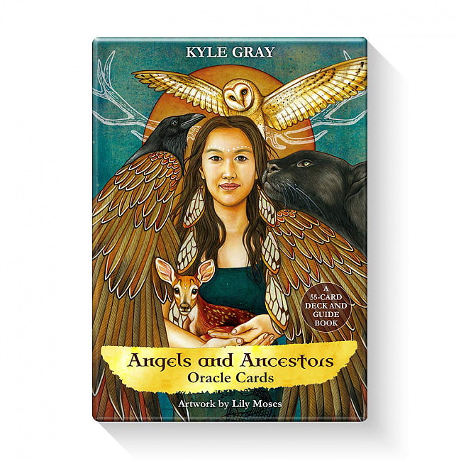 エンジェルズ&アンセスターズオラクルカード - Angels & Ancestors Oracle Cardの写真1枚目です。神秘の世界へオラクルカード,占い,カード占い,タロット