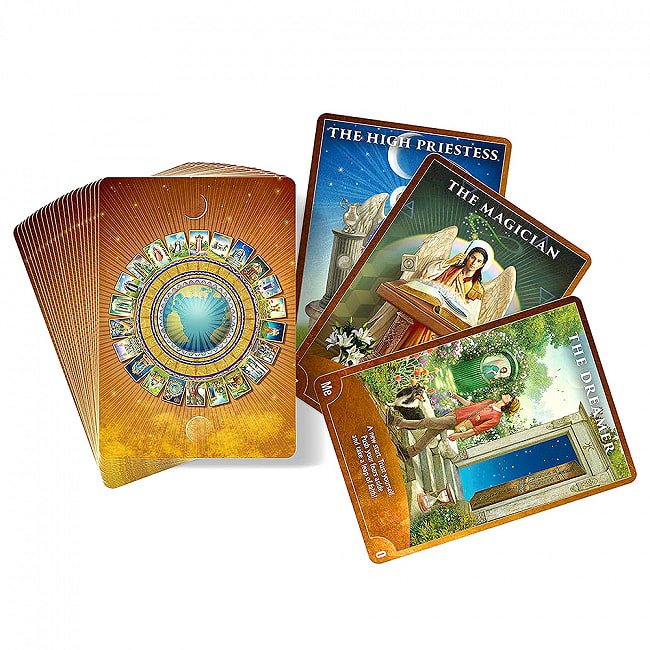 エンジェルウィズダムタロット - Angel Wisdom Tapro 2 - 美しいカード、神秘的。