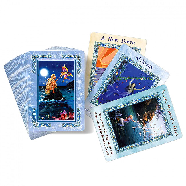マーメイド&ドルフィンオラクルカード - Mermaid & Dolphin Oracle Card 2 - カードはこのような感じ
