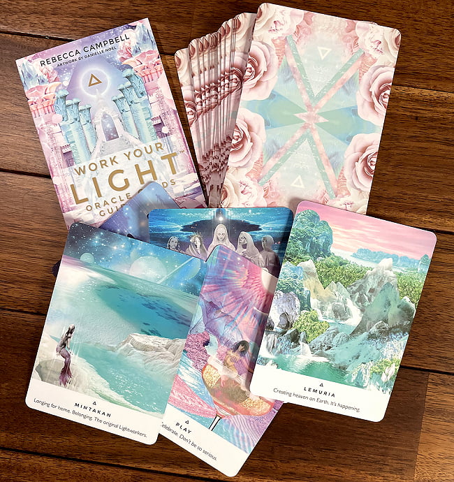 ワークユアライトオラクルカード - WORK YOUR LIGHTWORKS ORACLE CARDS 2 - 素敵なカードです、あなたはなにを問いますか？