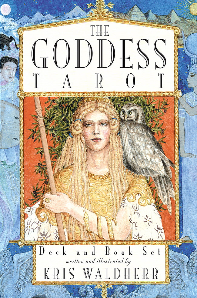 女神タロットデッキ＆ブックセット - The Goddess Tarot Deck＆Book Setの写真1枚目です。神秘の世界へオラクルカード,占い,カード占い,タロット