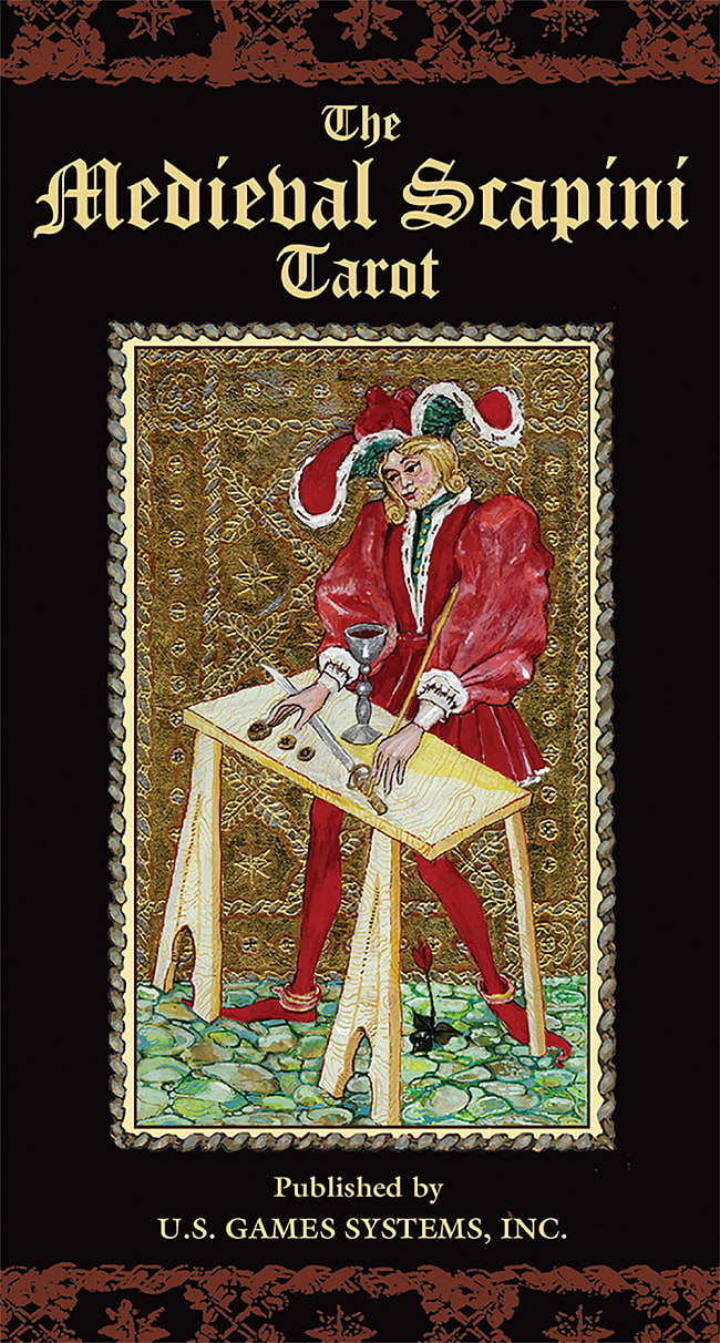 中世のスカピーニタロット - The Medieval Scapini Tarotの写真1枚目です。神秘の世界へオラクルカード,占い,カード占い,タロット