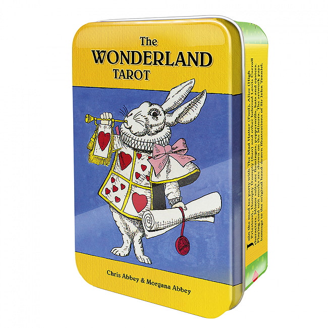ワンダーランドタロット缶入り - The Wonderland Tarot in a Tinの写真1枚目です。神秘の世界へオラクルカード,占い,カード占い,タロット