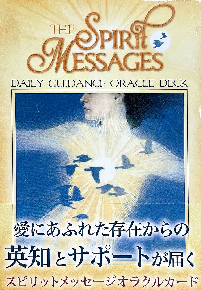 スピリットメッセージオラクルカード - THE SPIRIT MESSAGES ORACLE CARDSの写真1枚目です。パッケージ写真ですオラクルカード,占い,カード占い,タロット