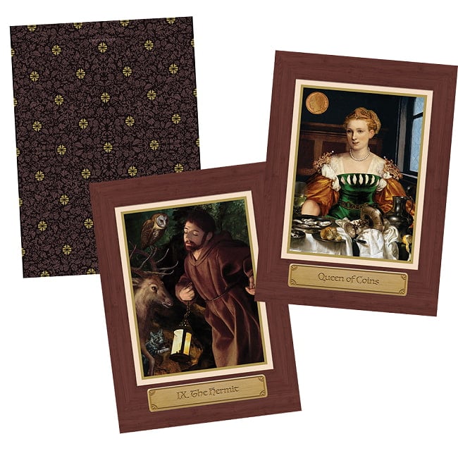 タッチストーンタロット - Touchstone Tarot 2 - カードはこのような感じ