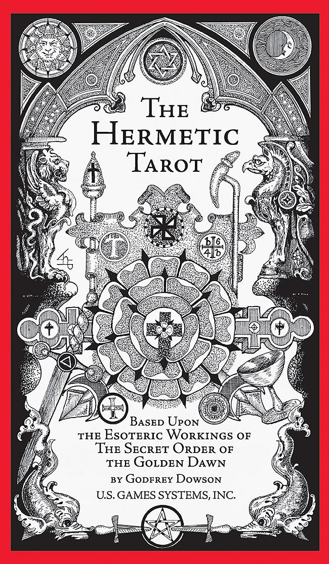 ヘルメティックタロットデッキ - Hermetic Tarot Deckの写真1枚目です。神秘の世界へオラクルカード,占い,カード占い,タロット