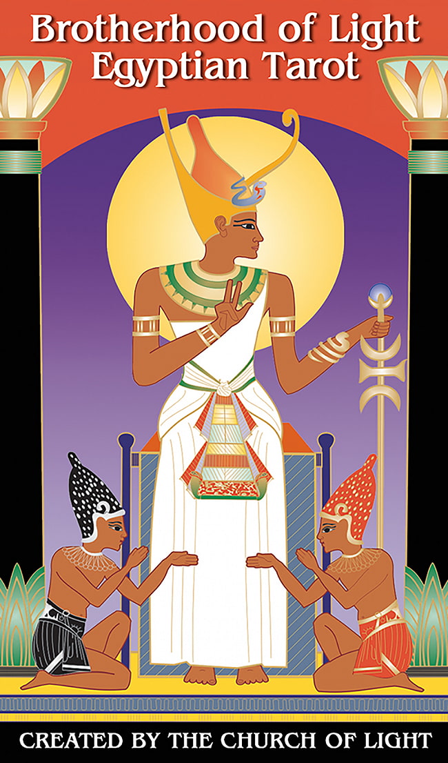 ブラザーフッドエジプシャンタロット - Brotherhood of Light Egyptian Tarotの写真1枚目です。神秘の世界へオラクルカード,占い,カード占い,タロット