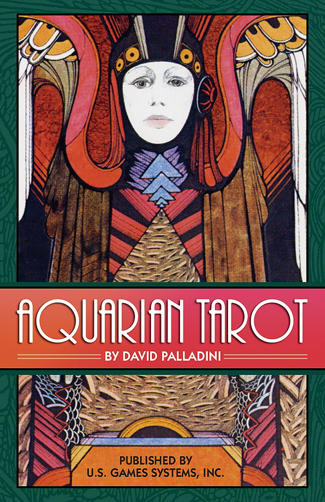 アクエリアンタロットデッキ - Aquarian Tarot Deckの写真1枚目です。神秘の世界へオラクルカード,占い,カード占い,タロット