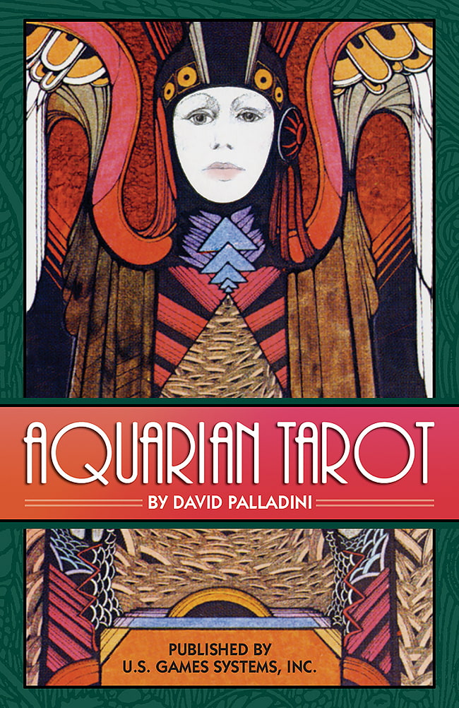 アクエリアンタロットデッキ - Aquarian Tarot Deckの写真オラクルカード,占い,カード占い,タロット