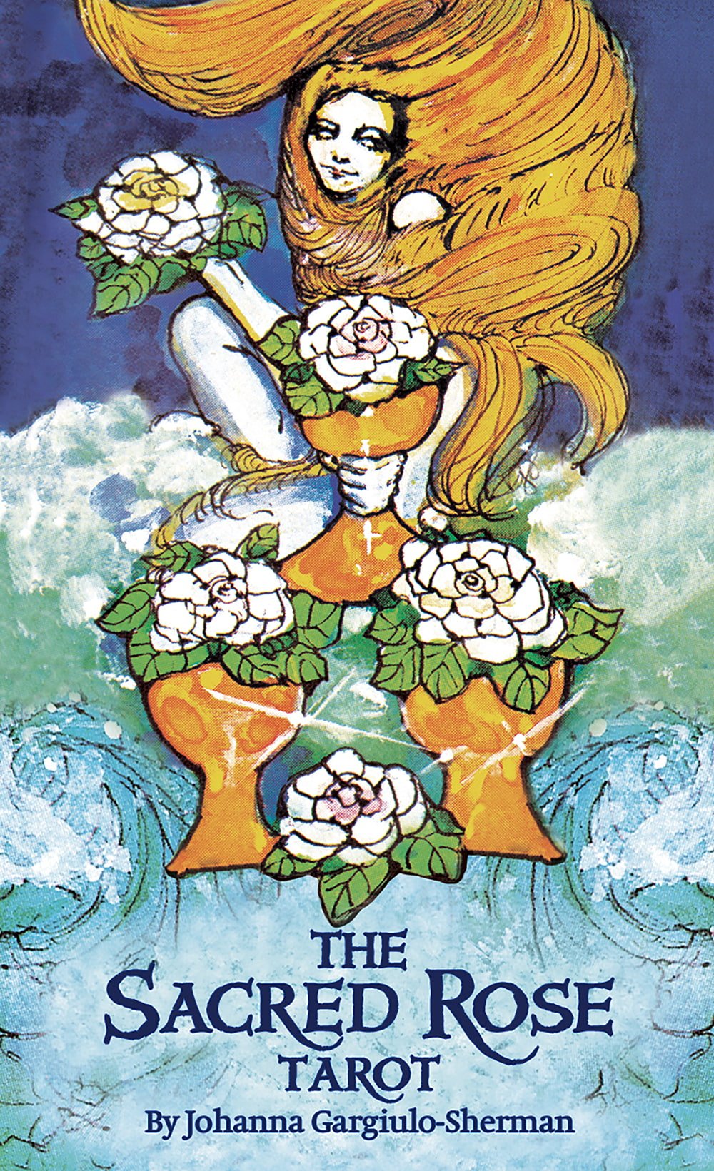 セイクリッドローズタロットデッキ Sacred Rose Tarot Deck / オラクルカード 占い カード占い US Games ルノルマン コーヒーカード イ
