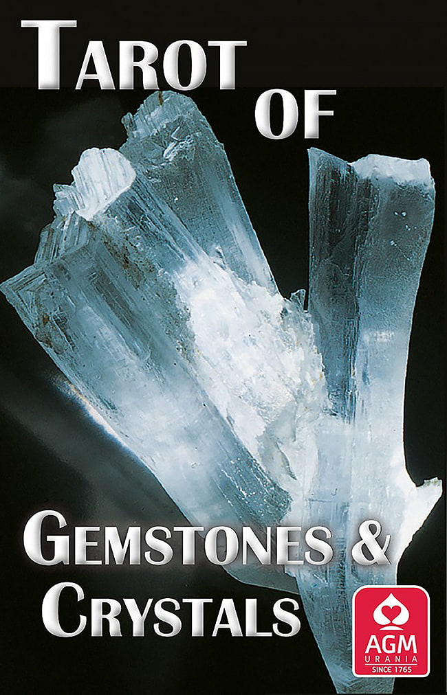 宝石とクリスタルのタロットデッキ - Tarot of Gemstones and Crystals Deckの写真1枚目です。神秘の世界へオラクルカード,占い,カード占い,タロット