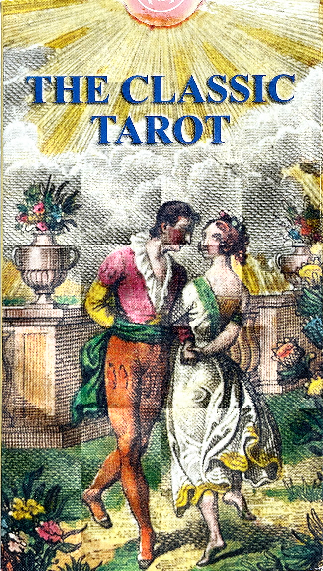 クラシックタロットカード − CLASSIC TAROTの写真1枚目です。恋人のカードが表紙です。オラクルカード,占い,カード占い,タロット
