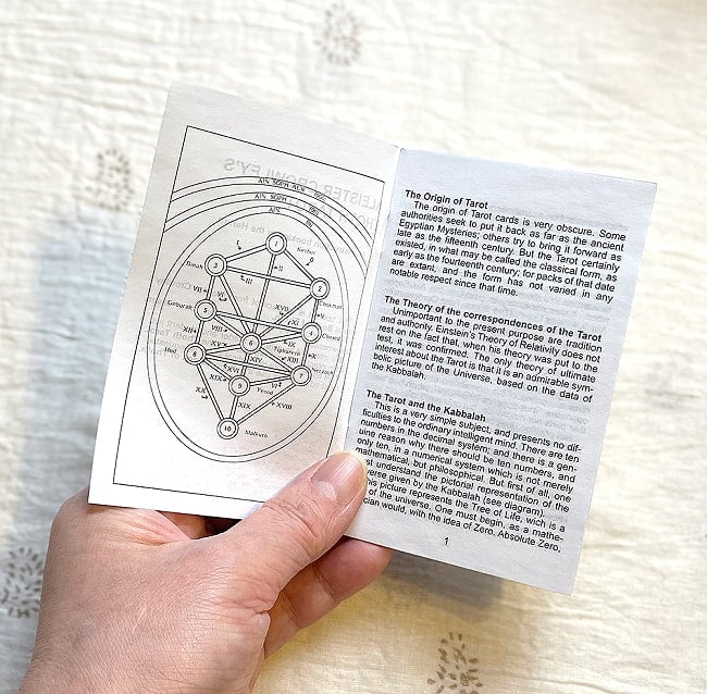 トートタロットデッキ - Crowley Thoth Tarot Deck 4 - 解説書