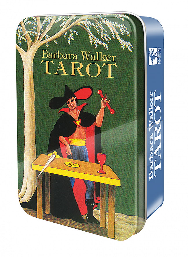 バーバラウォーカータロット缶入り - Barbara Walker Tarot in a Tinの写真1枚目です。神秘の世界へオラクルカード,占い,カード占い,タロット