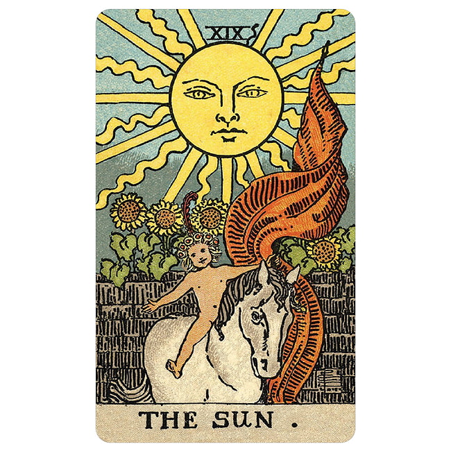 スミス・ウェイトタロットデッキ ボーダレス - Smith-Waite Tarot Deck Borderless 3 - 美しく神秘的