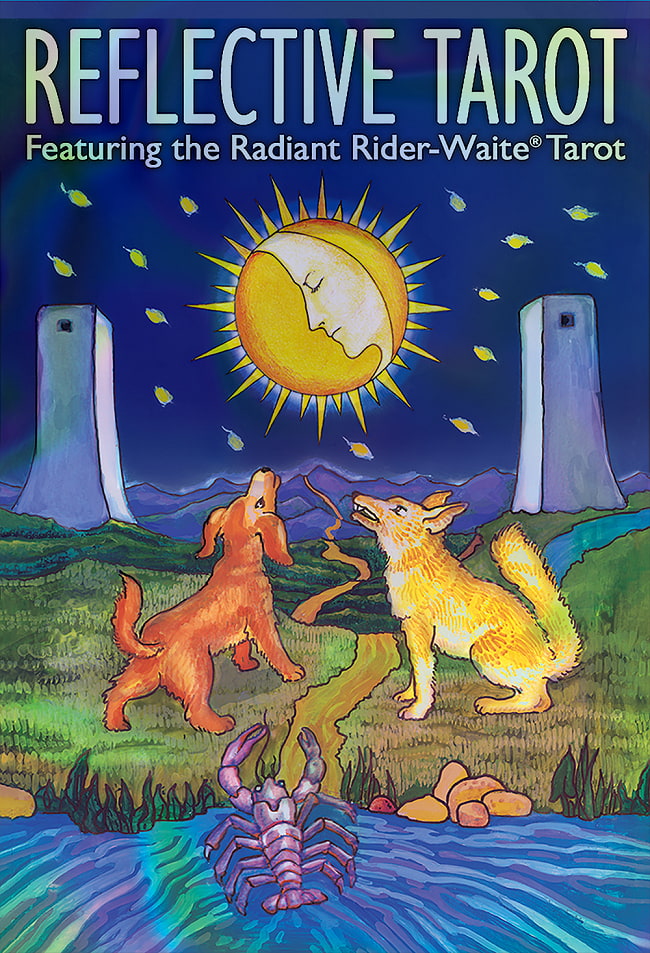 ライダーウエイトホログラムタロット（ポケットサイズ） - Reflective Tarot Featuring the Radiant Rider-Waite? Tarot (Pocket Size)の写真オラクルカード,占い,カード占い,タロット