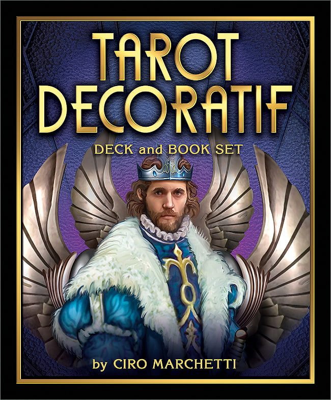 タロットデコラティフデッキとブックセット - Tarot Decoratif Deck and Book Setの写真1枚目です。神秘の世界へオラクルカード,占い,カード占い,タロット
