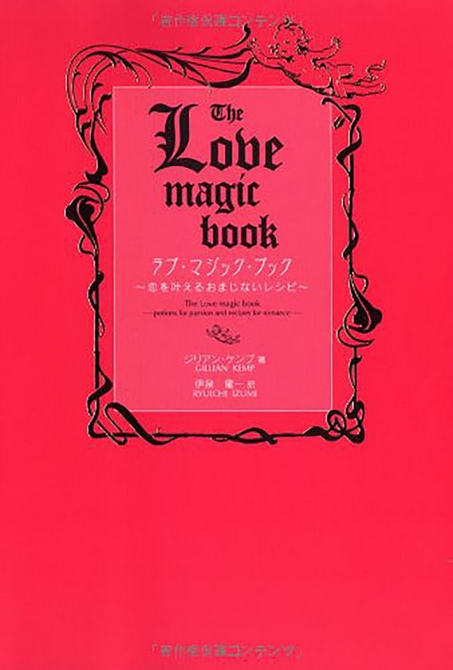 ラブ・マジック・ブック 〜恋を叶えるおまじないレシピ - Love Magic Book-A magical recipe to make love come true-の写真1枚目です。表紙オラクルカード,占い,カード占い,タロット