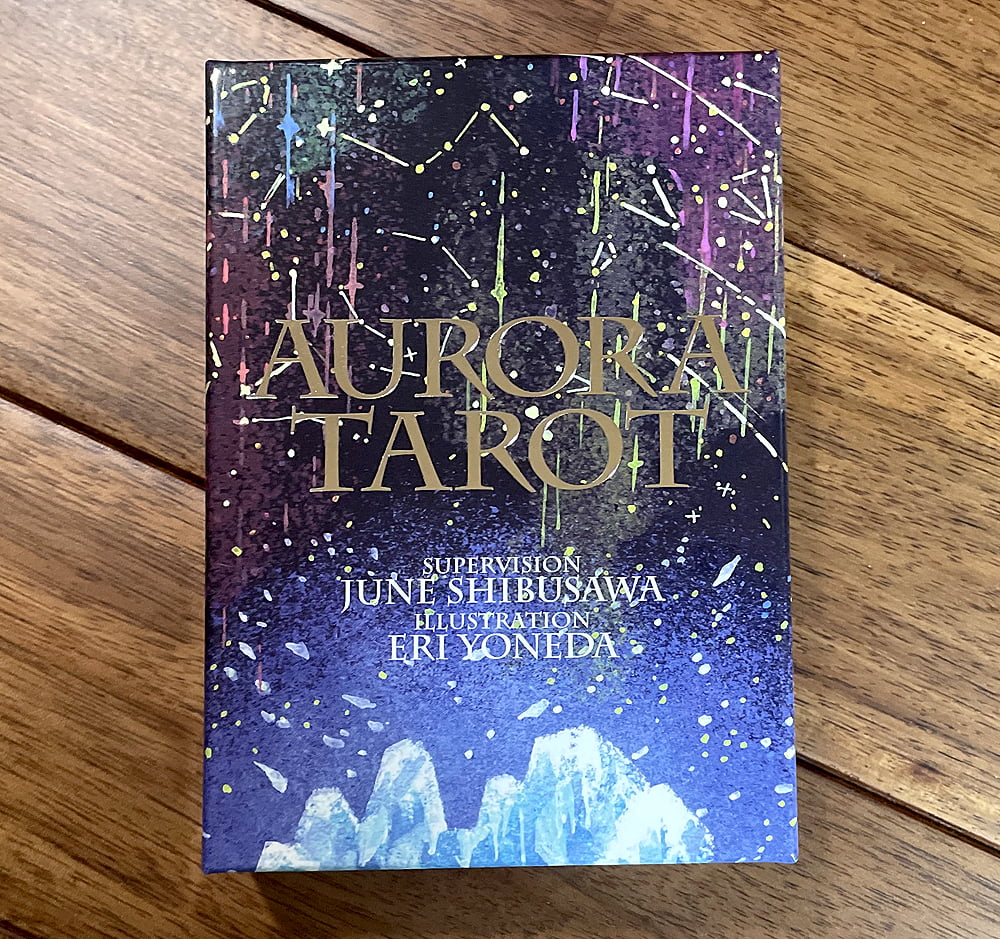 aurora tarot オーロラタロットカード オラクルカード 日本語解説書付 本 □UZ605